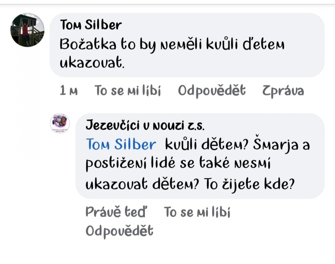 Denně máme desítky negativních reakcí na naše hendikepované pejsky