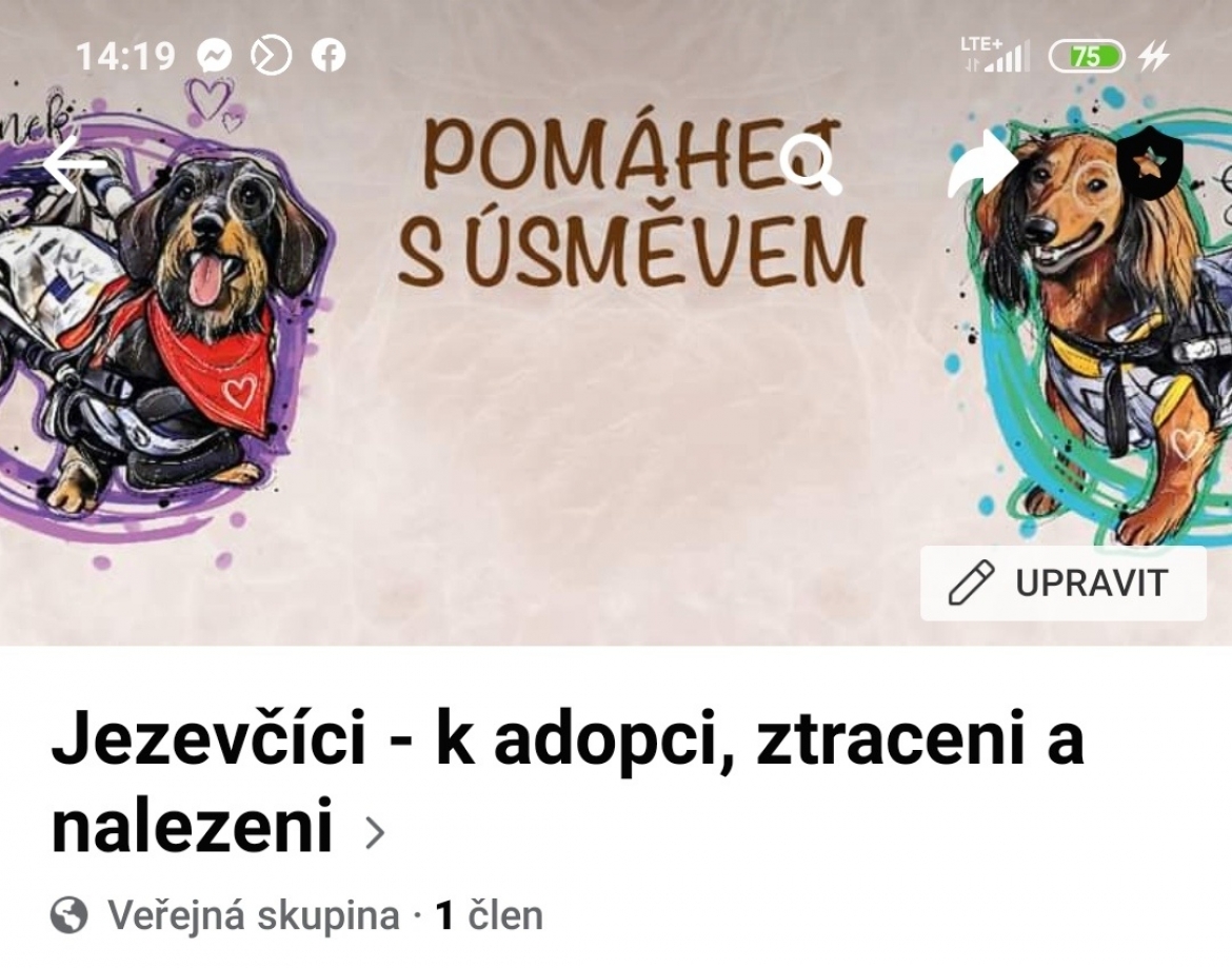 Nová FB skupina